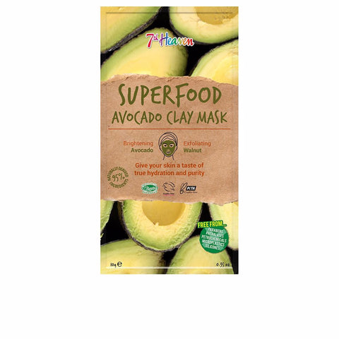 7TH HEAVEN SUPERFOOD avocado clay mask 10 gr - PerfumezDirect®