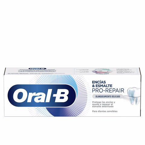 ORAL-B ENCIAS & ESMALTE REPAIR blanqueante pasta dentífrica 75 ml - PerfumezDirect®