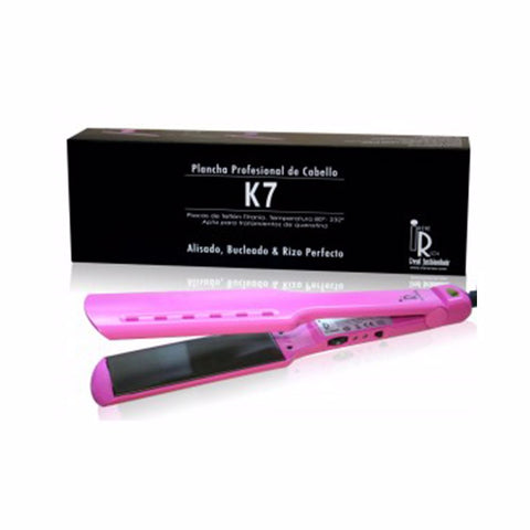 IRENE RIOS K7 plancha profesional de cabello #rosa - PerfumezDirect®
