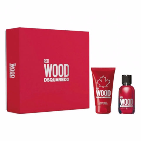 DSQUARED2 RED WOOD LOTE 2 pz - PerfumezDirect®