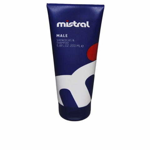 MISTRAL MALE shower gel & shampoo 200 ml - PerfumezDirect®