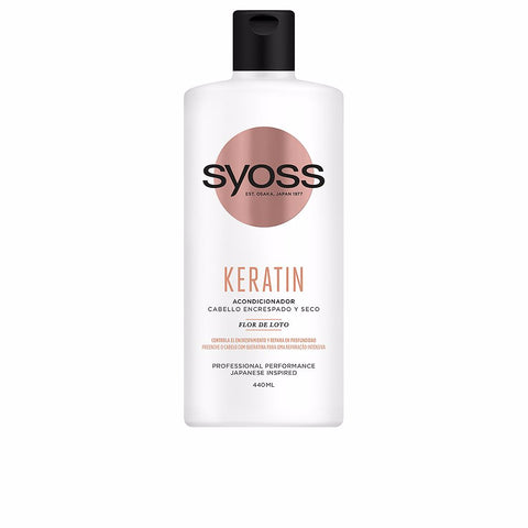 SYOSS KERATIN acondicionador cabello encrespado y seco 440 ml - PerfumezDirect®