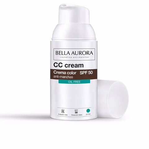 BELLA AURORA CC CREAM anti-manchas oil free SPF50 30 ml - PerfumezDirect®