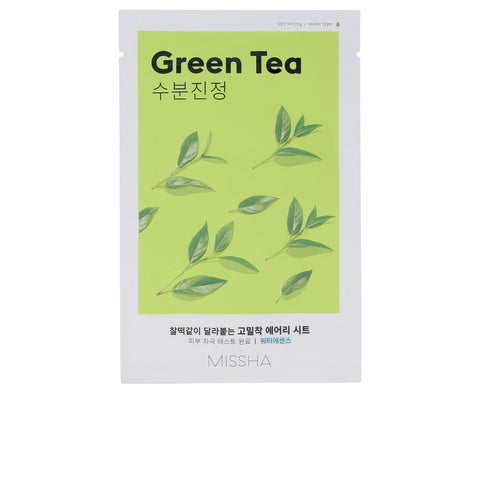 MISSHA AIR FIT sheet mask #green tea 19 g - PerfumezDirect®
