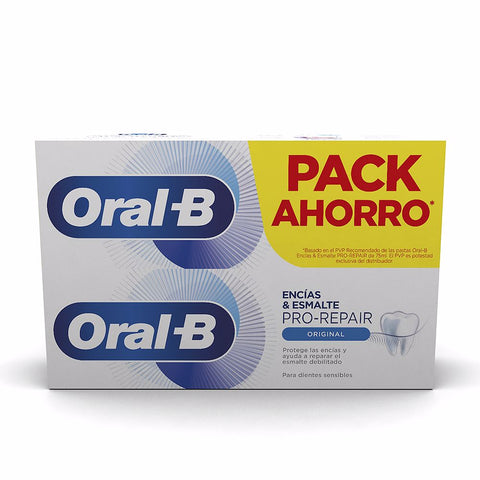 ORAL-B ENCIAS & ESMALTE REPAIR original pasta dentífrica 2 x 75 ml - PerfumezDirect®