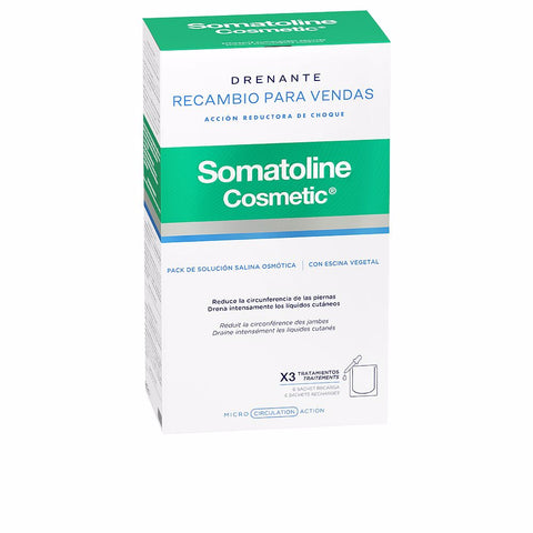 SOMATOLINE COSMETIC DRENANTE VENDAS RECAMBIO acción reductora choque 6 uds - PerfumezDirect®