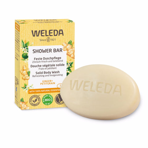 WELEDA SHOWER BAR jabón de ducha sólido energizante 75 gr - PerfumezDirect®