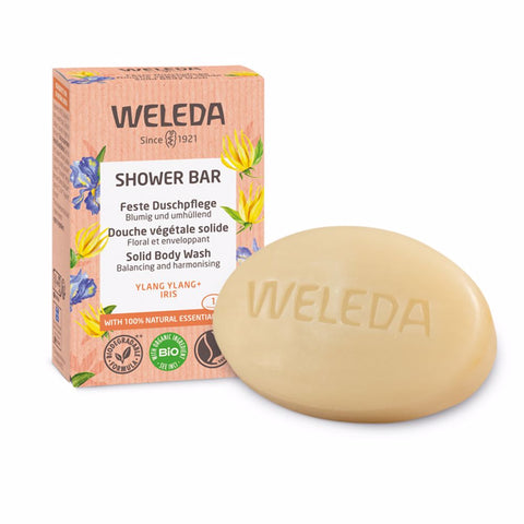 WELEDA SHOWER BAR jabón de ducha sólido envolvente 75 gr - PerfumezDirect®