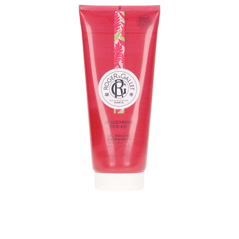 ROGER & GALLET GINGEMBRE ROUGE gel douche dynamisant 200 ml - PerfumezDirect®