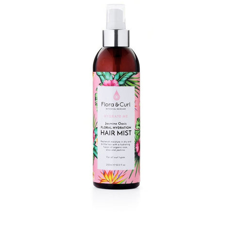 FLORA AND CURL HYDRATE ME jasmine oasis hydrating hair mist 250 ml - PerfumezDirect®