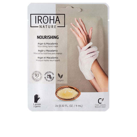 IROHA ARGAN & MACADAMIA nourishing hand mask 1 u - PerfumezDirect®