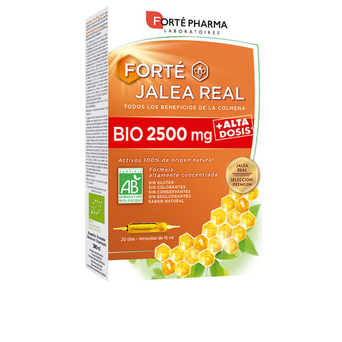 FORTÉ PHARMA  FORTÉ JALEA REAL BIO 2500 mg 20 ampollas - PerfumezDirect®