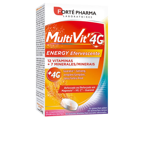 FORTÉ PHARMA  MULTIVIT 4G energy efervescente 30 comprimidos - PerfumezDirect®
