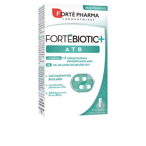 FORTÉ PHARMA  FORTEBIOTIC+ atb 10 cápsulas - PerfumezDirect®