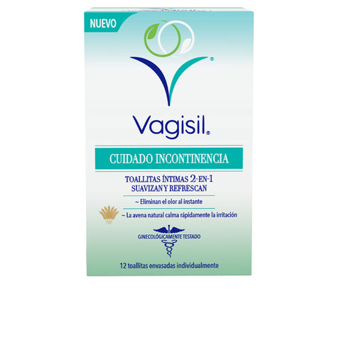 VAGISIL INCONTINENCIA toallitas 12 u - PerfumezDirect®