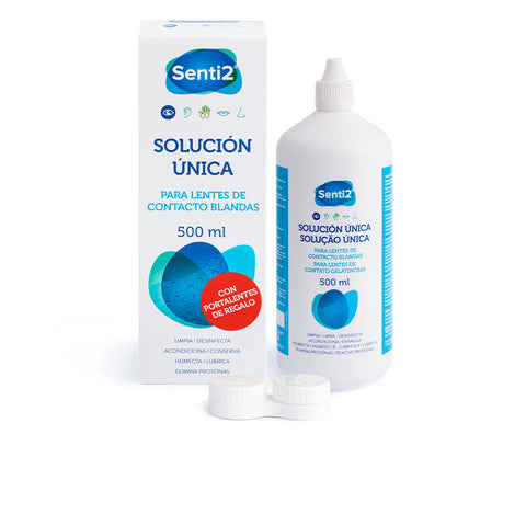 SENTI2 ÚNICA solución con ácido hialurónico + portalentes 500 ml - PerfumezDirect®