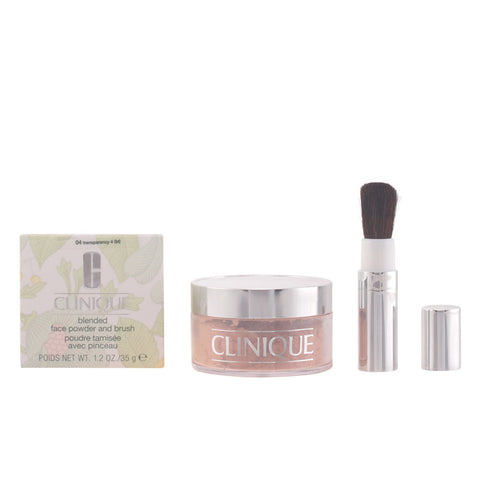 Clinique Blended Face Powder and Brush 04 Transparency 35g - PerfumezDirect®