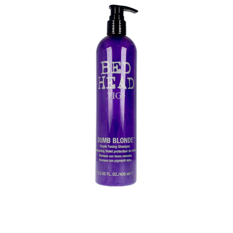 TIGI BED HEAD DUMB BLONDE purple toning shampoo 400 ml - PerfumezDirect®
