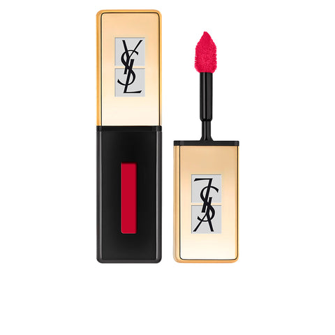 Yves Saint Laurent ROUGE PUR COUTURE POP WATER glossy stain #201-dewy red 6 ml - PerfumezDirect®