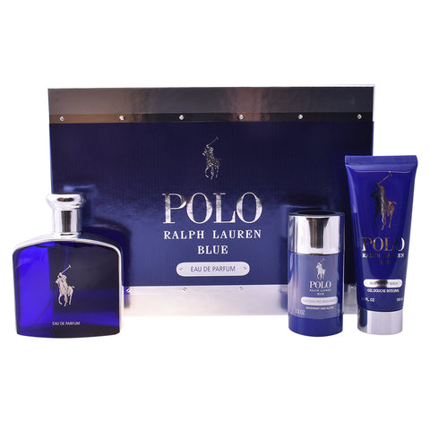 Ralph Lauren POLO BLUE SET 3 pz - PerfumezDirect®